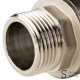 Кран шаровой полнопроходной STOUT - 1/2' (НР/ВР, PN40, Tmax 150°С, ручка-бабочка черная) SVB-0004-000015