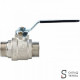 Кран шаровой полнопроходной STOUT - 3/4' (НР/НР, PN40, Tmax 150°С, ручка-рычаг черная) SVB-0005-000020