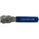 Кран шаровый муфтовый двусоставной нержавеющий (2PC), AISI316 DN10 (3/8