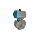 Кран шаровый межфланцевый, AISI304 DN50 (2