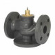 Клапан регулирующий чугун VF3 Ду 15 Ру16 фл Kvs=2.5м3/ч Danfoss 065Z3354