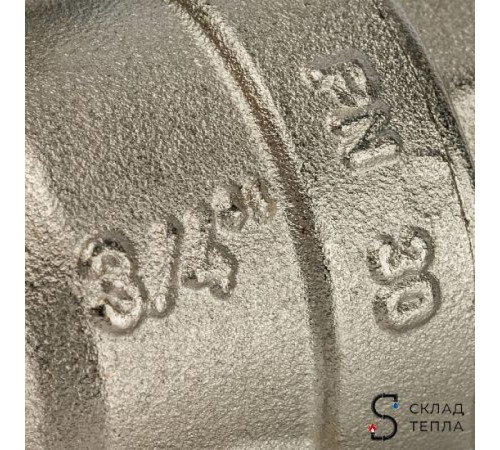Кран шаровой с фильтром STOUT - 1/2' (ВР/ВР, PN30, Tmax 100°С, сетка 500 мкм, ручка-рычаг черная) SVF 0001 000015