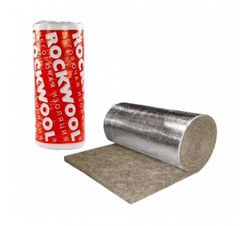 Рулон минеральная вата TEX MAT кашированный фольгой 50х1000-5 ROCKWOOL 56200