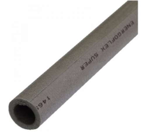 Трубка вспененный полиэтилен SUPER 89/13 L=2м Тмакс=95°C серый Energoflex EFXT089132SU