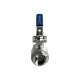 Кран шаровый муфтовый под привод нержавеющий (2PC), AISI304 DN32 (1_1/4