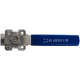 Кран шаровый муфтовый под привод нержавеющий (2PC), AISI304 DN15 (1/2