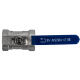 Кран шаровый муфтовый стандартнопроходной нержавеющий (1PC), AISI304 DN32 (1_1/4