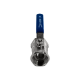 Кран шаровый муфтовый стандартнопроходной нержавеющий (1PC), AISI304 DN40 (1_1/2