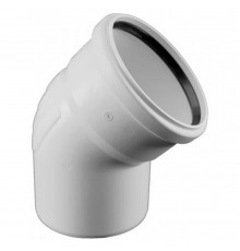 Отвод Rehau Raupiano Plus 45° 50 мм