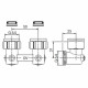 Узел присоединения Oventrop Multiflex F 3/4x 3/4 угловой