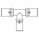 Тройник Oventrop Cofit P 26x16x26