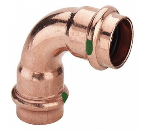 Отвод Viega 2416 ВВ 90° Profipress c SC-Contur 35