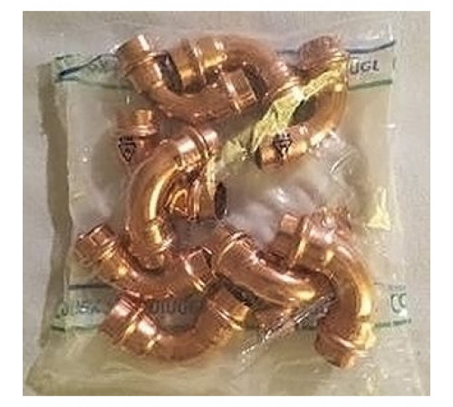 Отвод Viega 2416 ВВ 90° Profipress c SC-Contur 35