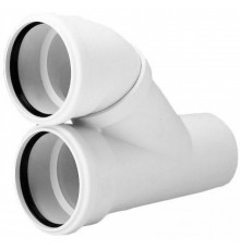 Отвод Rehau Raupiano Plus 110/110 параллельный
