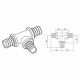 Тройник Rehau Rautherm S 32-10-32