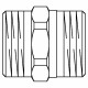 Ниппель Oventrop Cofit S G1 1/4xG1