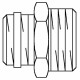 Ниппель Oventrop 1/2x3/4 никелированный