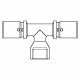 Тройник Oventrop Cofit P 26xRp1/2x26