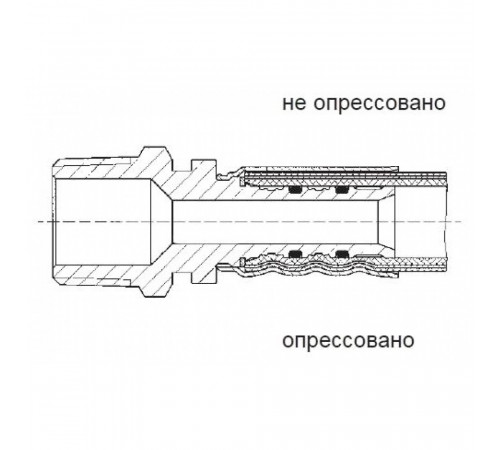 Переходник Oventrop Cofit P 20хRp3/4