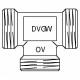 Тройник Oventrop Cofit S G1