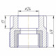 Муфта Kalde 3222-nfo-250c00 25х3/4