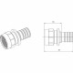 Переходник Rehau Rautitan RP 25x3/4 RX