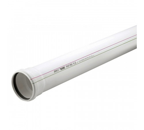 Труба канализационная Rehau Raupiano Plus 50/1500 (штанга: 1,5 м)
