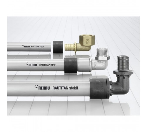 Труба металлополимерная Rehau Rautitan stabil 25x3,7 (бухта: 50 м)
