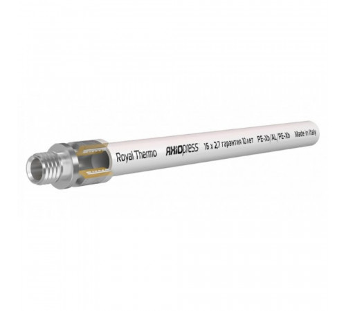 Труба металлополимерная Royal Thermo AXIOpress Pex-b/Al/Pex-b 16x2,7 (бухта: 100 м)