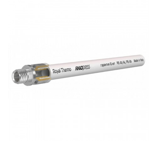 Труба металлополимерная Royal Thermo AXIOpress Pex-b/Al/Pex-b 25x4 (бухта: 50 м)