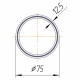 Труба полипропиленовая Kalde Fiber PN25 75х12,5 (штанга: 4 м) стекловолокно