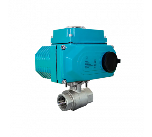 Кран шаровый муфтовый (2PC), AISI304 DN80 (3