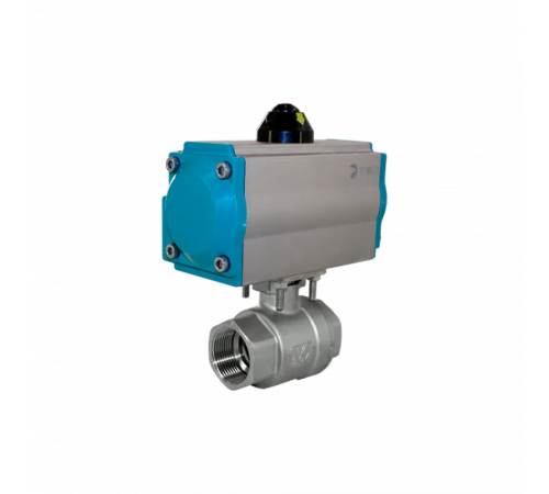 Кран шаровый муфтовый (2PC), AISI304 DN80 (3