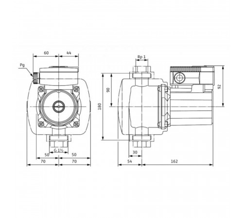 Циркуляционный насос Wilo TOP-Z 25/6 DM