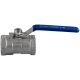 Кран шаровый муфтовый стандартнопроходной нержавеющий (1PC), AISI304 DN20 (3/4