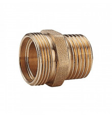 Ниппель латунь переходной Ду 20х18 (3/4") НР R180R Giacomini R180RY021
