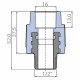 Переходник Ekoplastik 16x1/2 наружная резьба