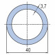 Труба полипропиленовая Ekoplastik PN10 40x3,7 (штанга: 4 м)