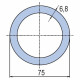 Труба полипропиленовая Ekoplastik PN10 75x6,8 (штанга: 4 м)