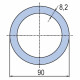 Труба полипропиленовая Ekoplastik PN10 90x8,2 (штанга: 4 м)