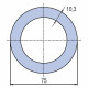 Труба полипропиленовая Ekoplastik PN16 75x10,3 (штанга: 4 м)