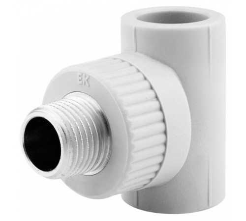 Тройник Ekoplastik 25x3/4x25 наружная резьба