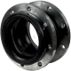 Компенсатор резиновый антивибрационный EPDM DI7240N Ду 250 Ру10 фланцевый L=240мм Tecofi DI7240N-0250 сжатие/растяжение 25/16