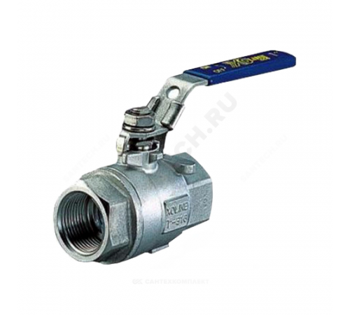 Кран шаровой нерж X2777 Ду 25 Ру63 ВР полнопроходной Danfoss 149B6034