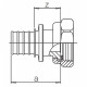 Переходник Rehau Rautitan 25-G3/4 RX