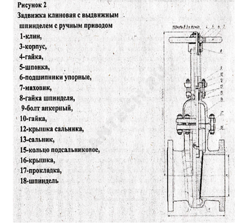 Задвижка клиновая стальная 30лс41нжХЛ Ду 150 Ру16 фланцевая МЗТА