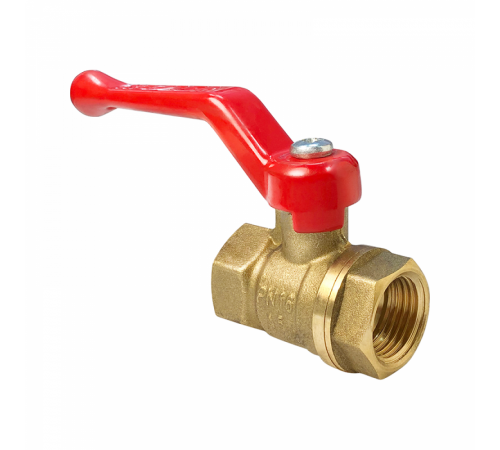 Кран шаровой латунь 11Б27фт1М Ду 20 Ру16 ВР полнопроходной рычаг VALFEX VF.214.LR1.034