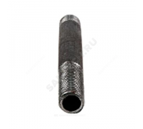 Сгон стальной удлиненный Ду 15 L=300мм без комплекта из труб по ГОСТ 3262-75