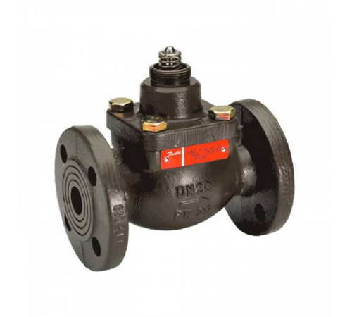 Клапан регулирующий чугун VFM2 Ду 15 Ру25 фл Kvs=0.4м3/ч Danfoss 065B3051