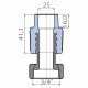 Переходник Ekoplastik 25x3/4 металлическая вставка